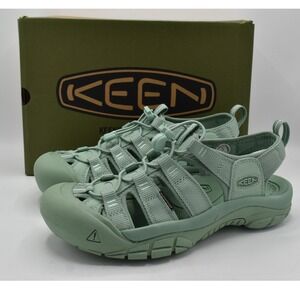 Keen Newport H2 Sandals Womens 9.5 Granite Green Monochrome New Waterproof